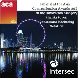 Intersec is a finalist @ the Asia Communication Awards