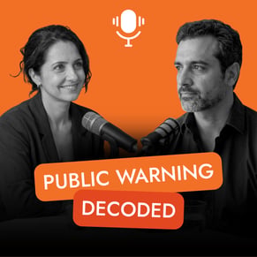 Podcast art cover - Misconceptions, Public Warning decoded- LP podcast