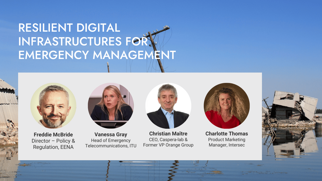 Webinar Resilient Digital Infrastructures for Emergency Management