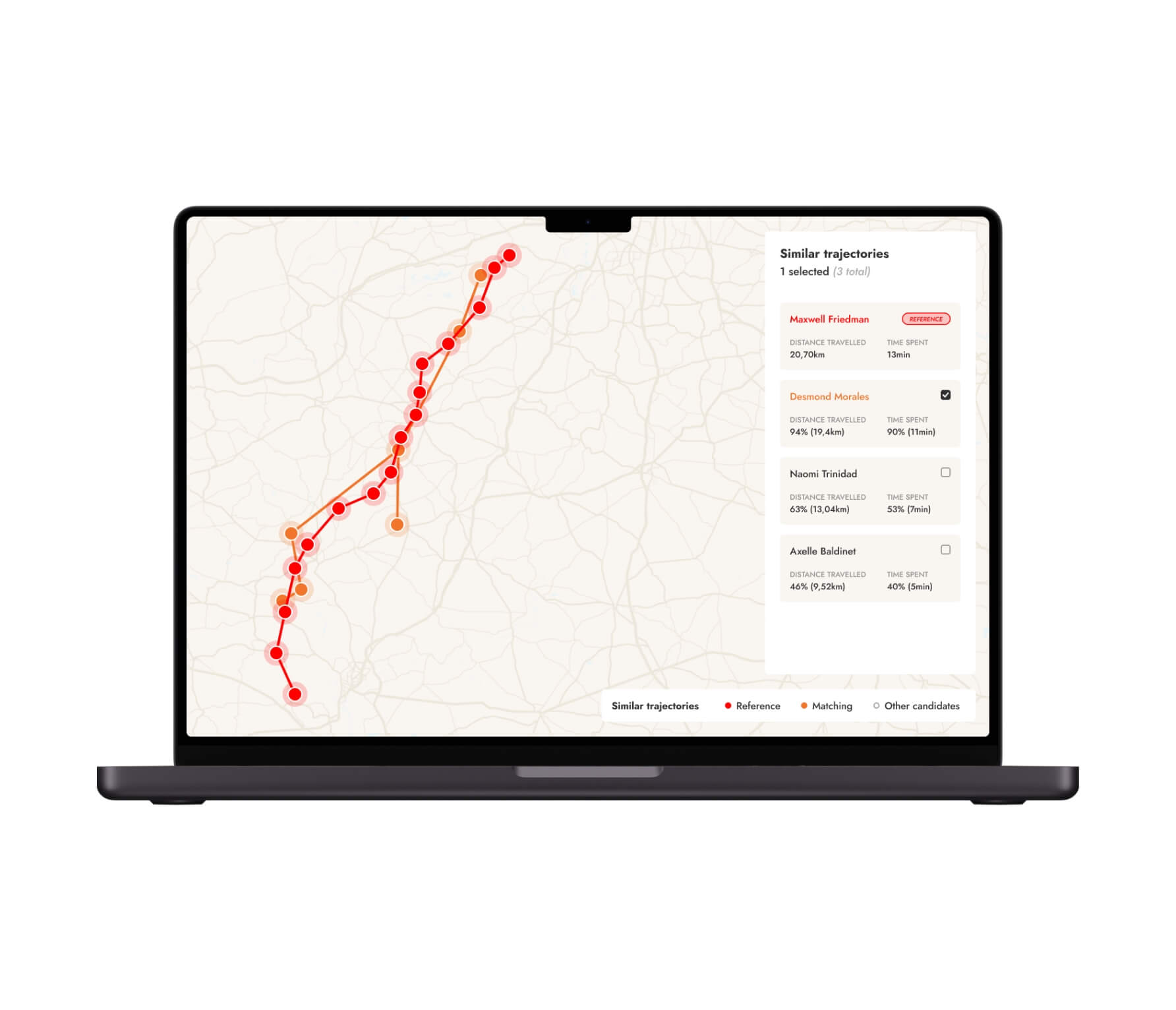 geosafe li similar trajectories accordeon