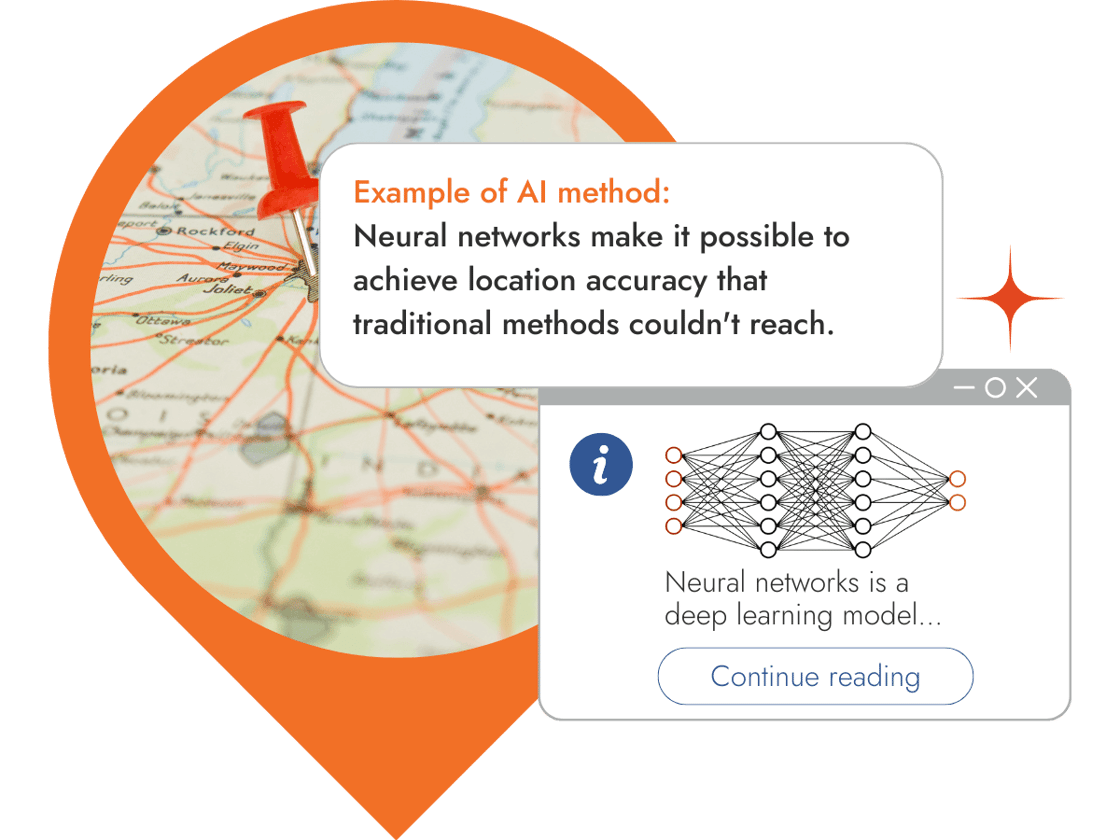 ai for network location