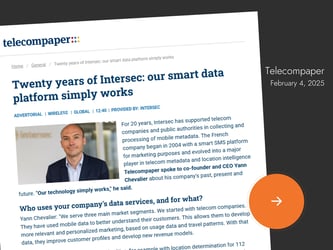 Telecompaper: Twenty years of Intersec: our smart data platform simply works