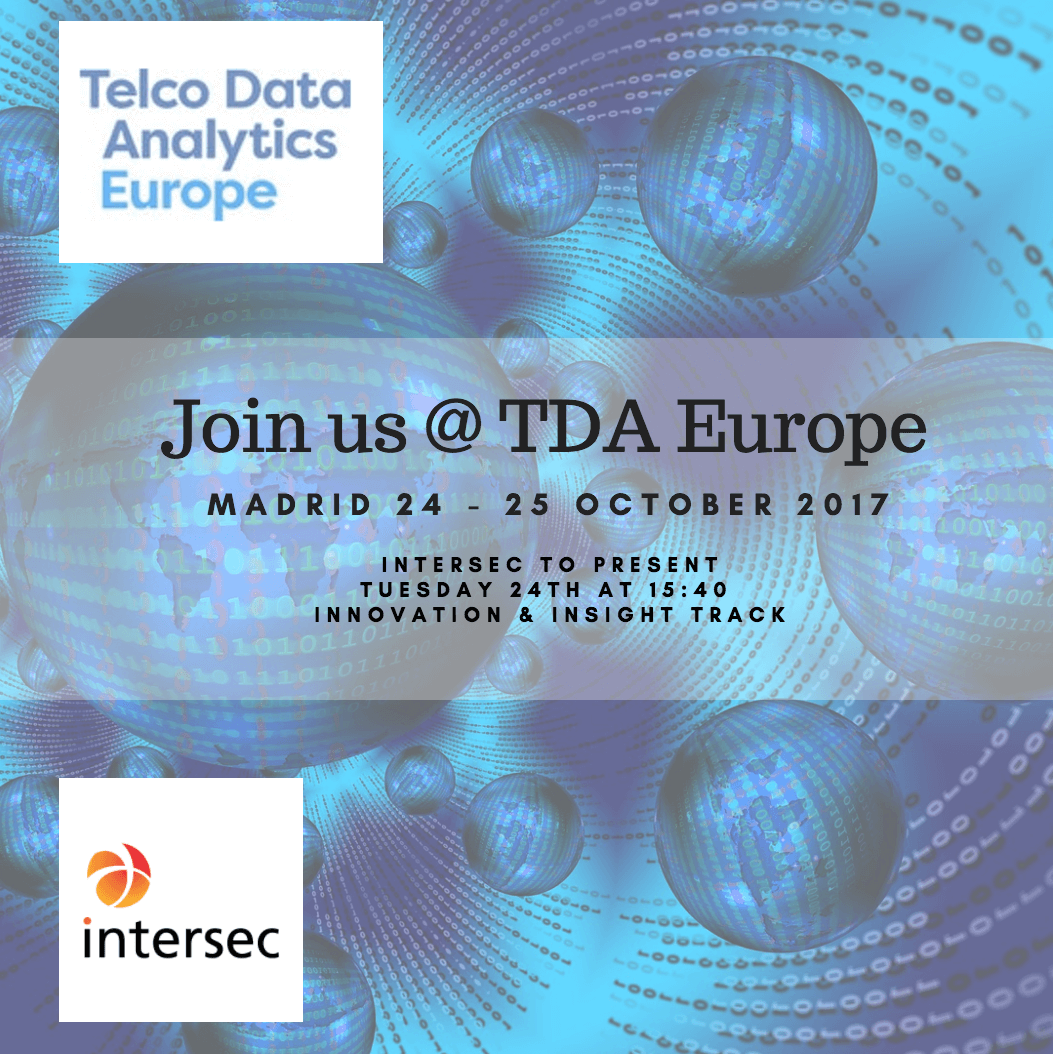 Intersec participates in the Telco Data Analytics event