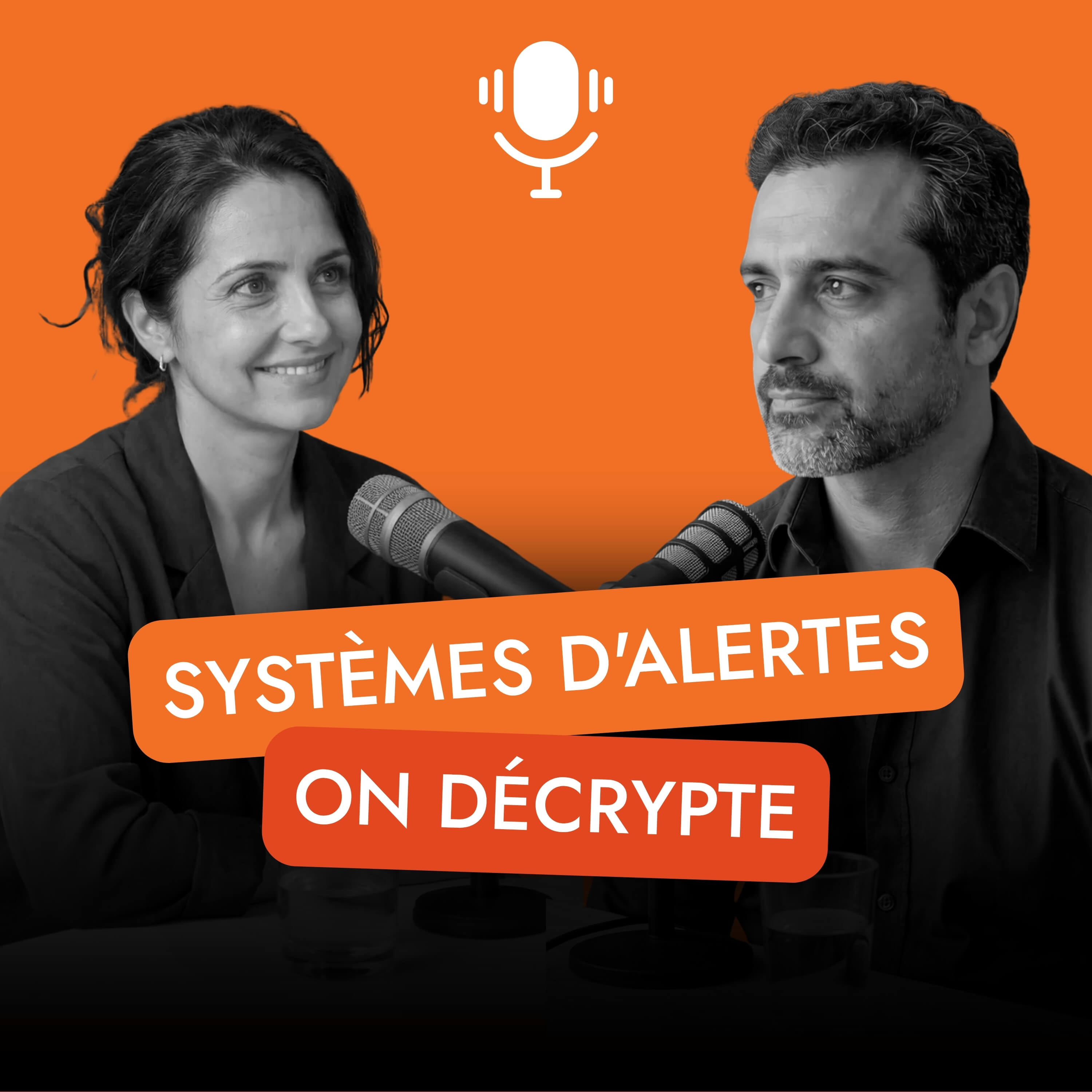 Podcast art cover - Misconceptions, Public Warning decoded header
