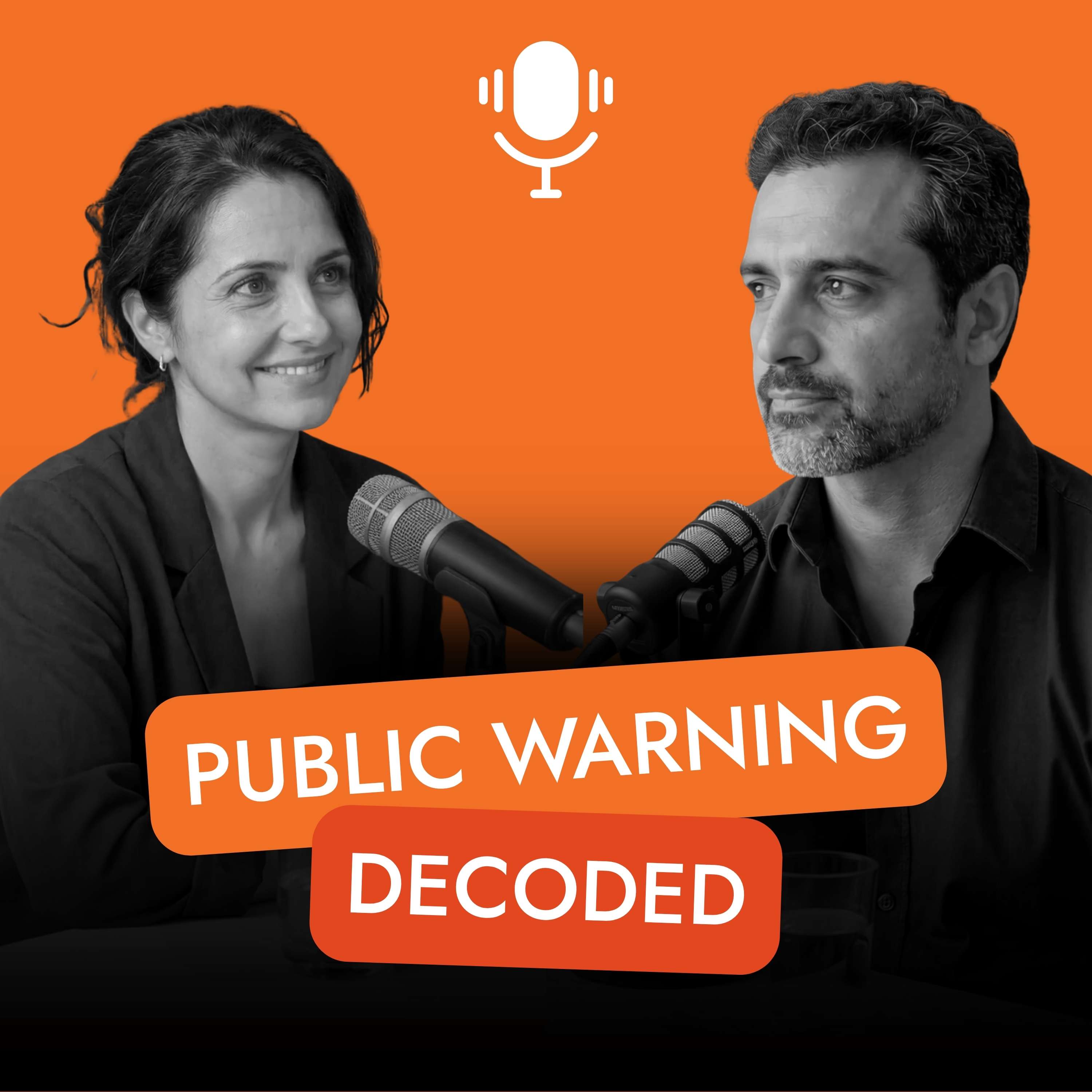 Podcast art cover - Misconceptions, Public Warning decoded- LP podcast