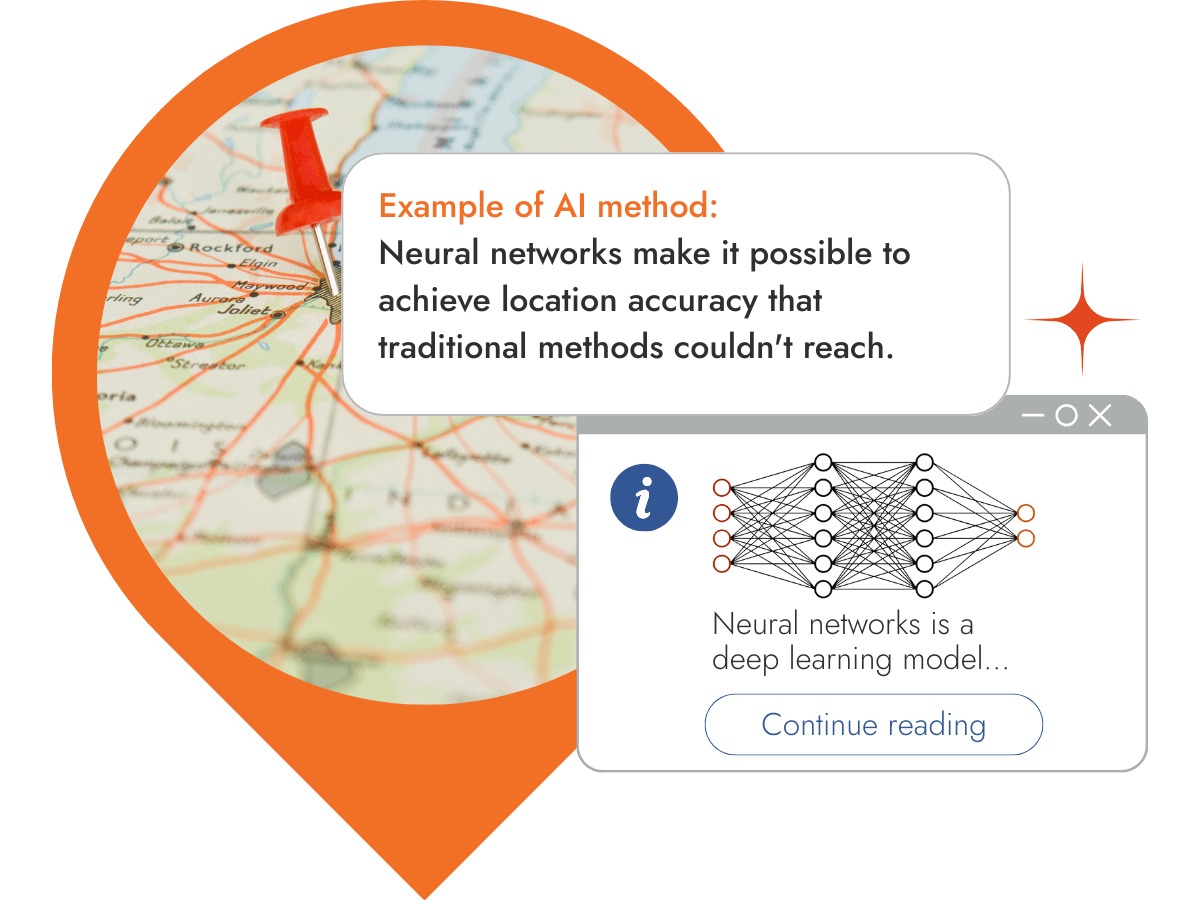 ai for network location