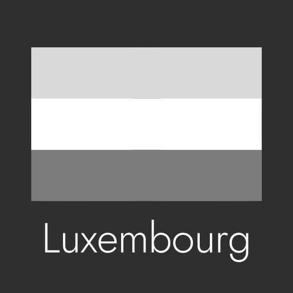 luxembourg flag logo